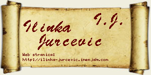 Ilinka Jurčević vizit kartica